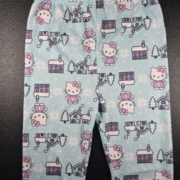 Bundle of 2 Hello Kitty PJ Sets, EUC, Girls Size 8, Blue and Purple - Picture 4 of 10
